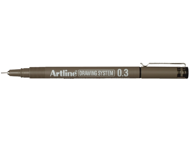 fineliner artline 0.3mm zwart