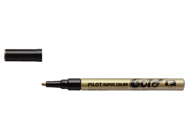 viltstift pilot super sc-g-f perm rond 1mm go