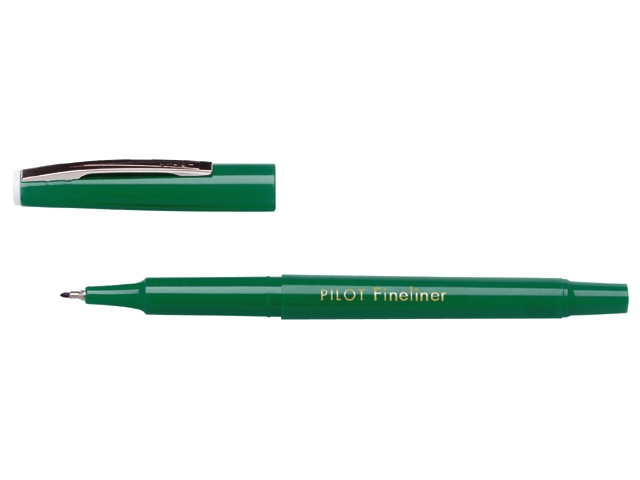 Fineliner pilot sw-ppf 0.3mm groen