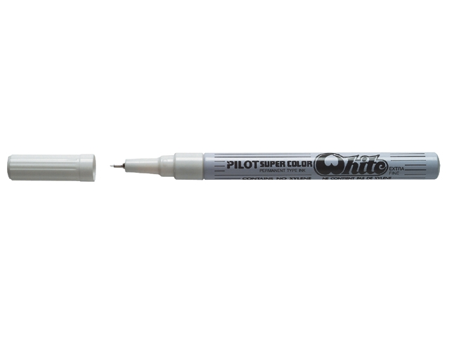 fineliner pilot super ef 0.5mm wit