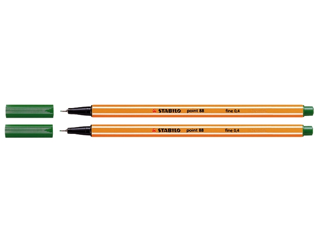 fineliner stabilo point 88 groen
