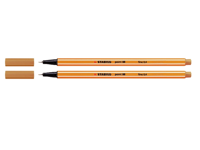 fineliner stabilo point 88 oranje