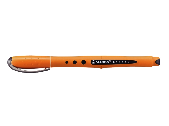 Stabilo rollerpen bionic 0.5mm zwart