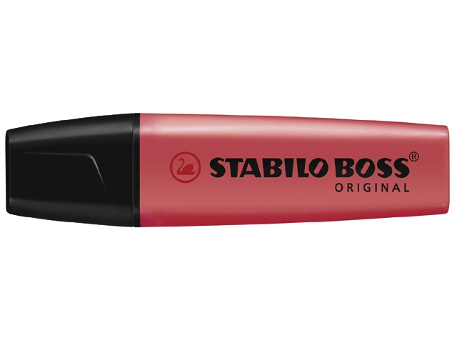 Stabilo markeerstift 1-5mm     rood
