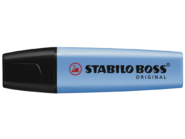 Stabilo markeerstift blauw 1-5mm