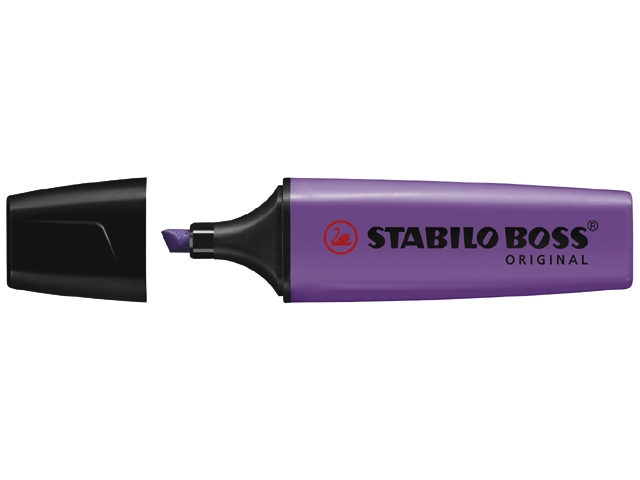 markeerstift stabilo boss lavendel