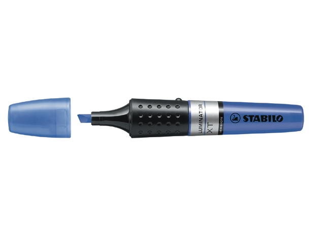 Markeerstift blauw stabilo