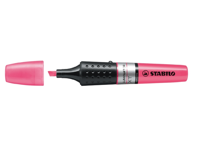 Markeerstift roze stabilo