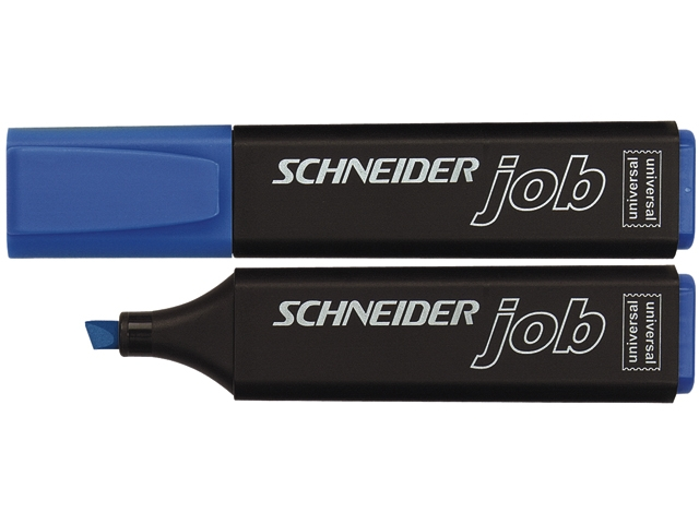 markeerstift schneider uni blauw