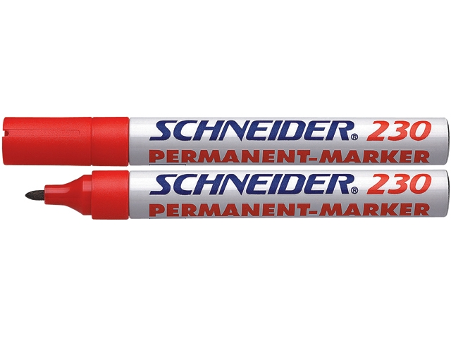 Schneider 230 viltstift roodt 1-3mm