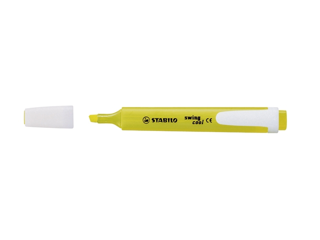markeerstift stabilo swing cool 1-4mm geel