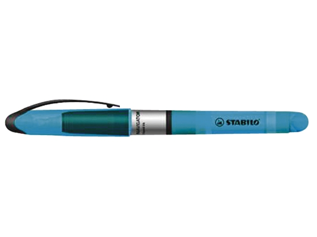 markeerstift stabilo navigator blauw