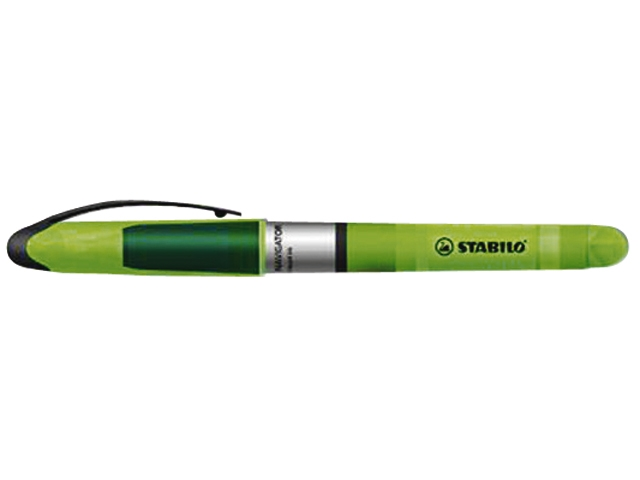 markeerstift stabilo navigator groen