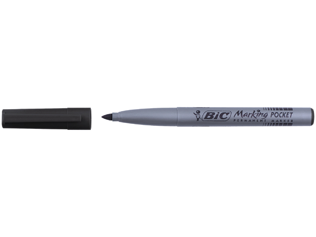Bic viltstift 1445 perm zwart