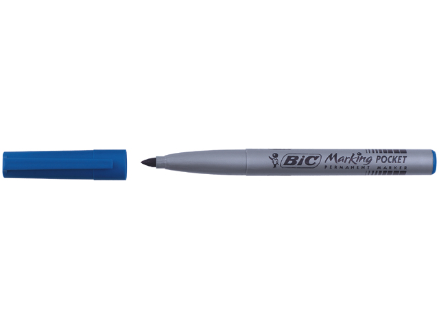 viltstift bic 1445 pocket perm rond 1.5mm bl