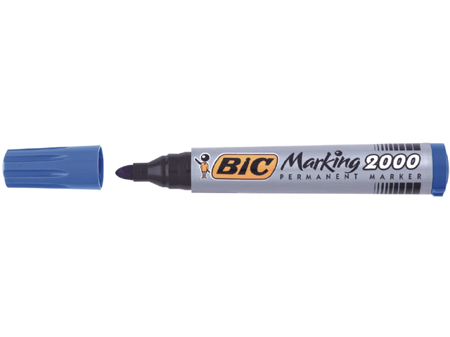 Viltstift 2000 perm rond 2.5mm blauw