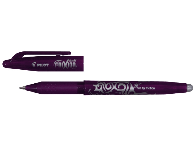 rollerpen pilot frixion bl-fr7 paars
