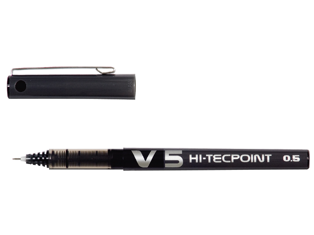 fineliner pilot hi-tecpoint bx-v5 0.25mm zwar