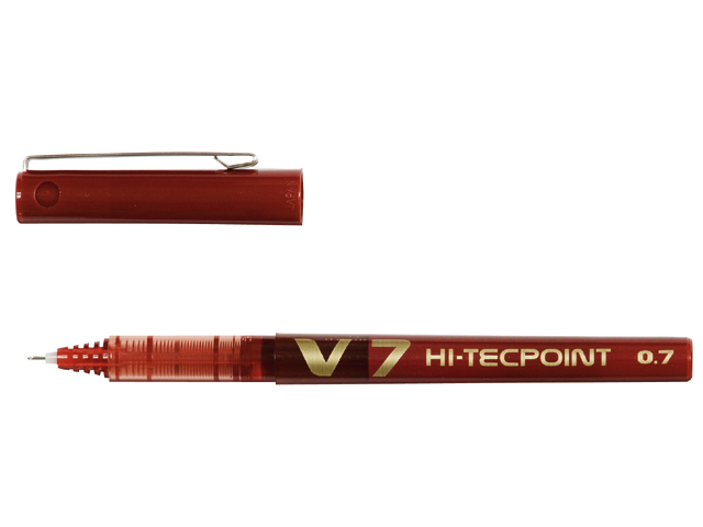 fineliner pilot hi-tecpoint bx-v7 0.35mm rood