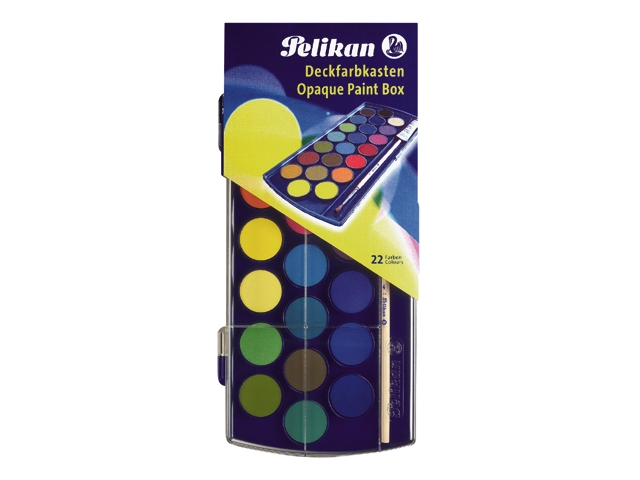 verfdoos pelikan f455/22 21 kleuren