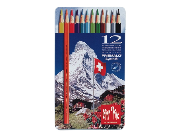 kleurpotlood caran d'ache prismalo 12st ass