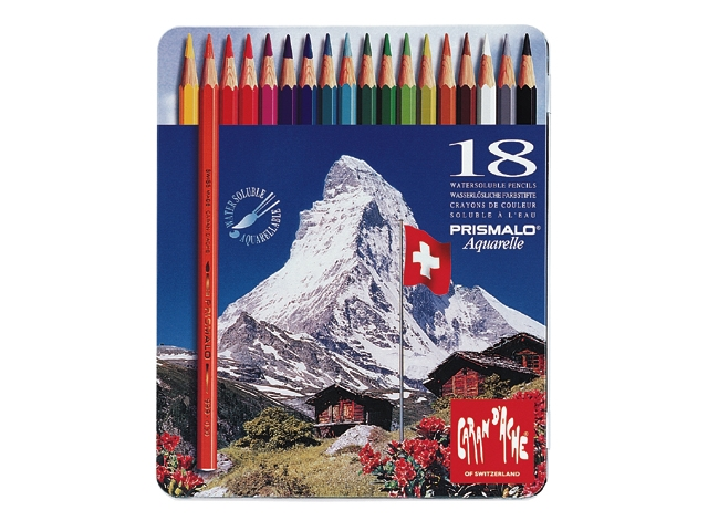 kleurpotlood caran d'ache prismalo 18st ass
