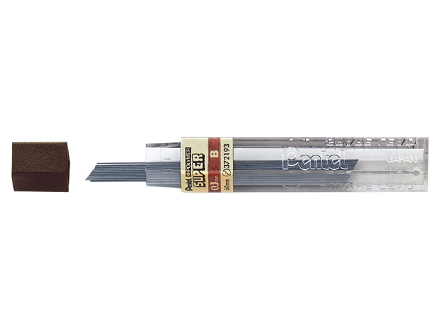 potloodstift pentel 0.3mm zwart per koker b