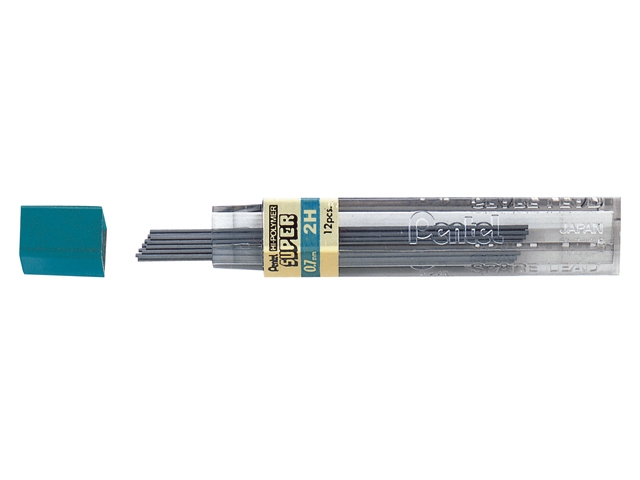 Potloodstift pentel 0.7mm zwart