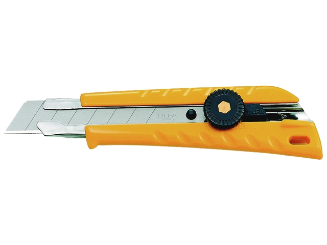 Snijmes olfa l1 geel 18mm