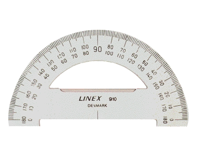 gradenboog linex 910 diameter 100mm 180graden