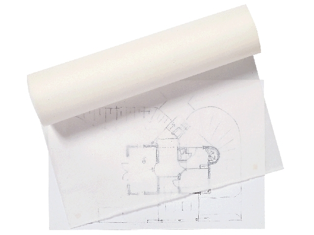 patroontekenpapier rol 10mx100cm blanco