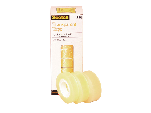 Plakband transparant 19mmx33m