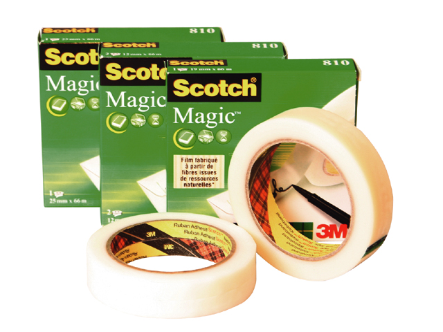 plakband 3m scotch 810 12mmx33m magic