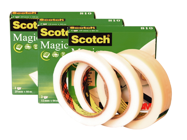 plakband 3m scotch 810 19mmx66m magic