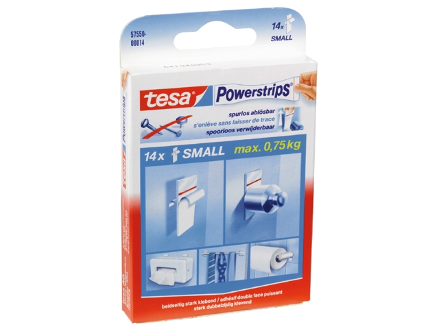 Tesa powerstrip mini 14st   blister
