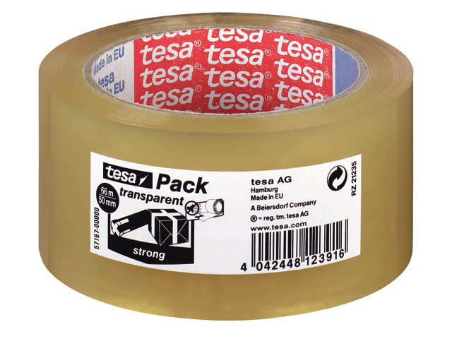Verpakkingstape tesa 50mm transp.
