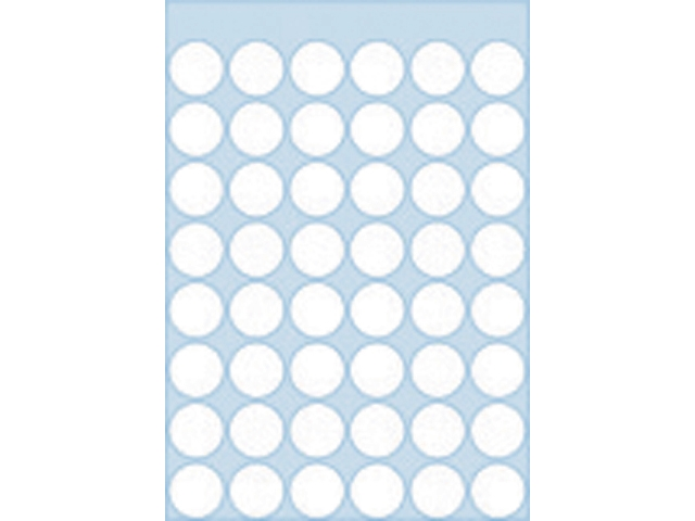 etiket herma 1860 rond 12mm 240st