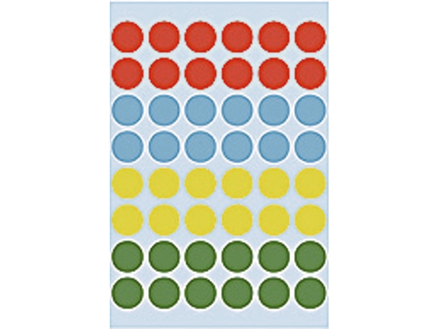 etiket herma 1851 rond 12mm 240st ass