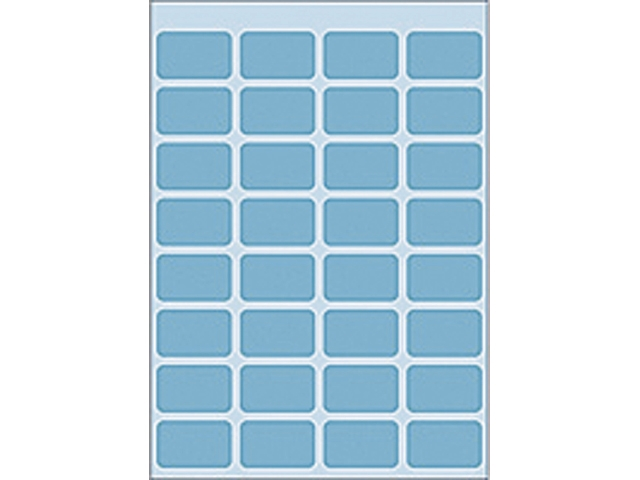etiket herma 3643 12x19mm 160st blauw
