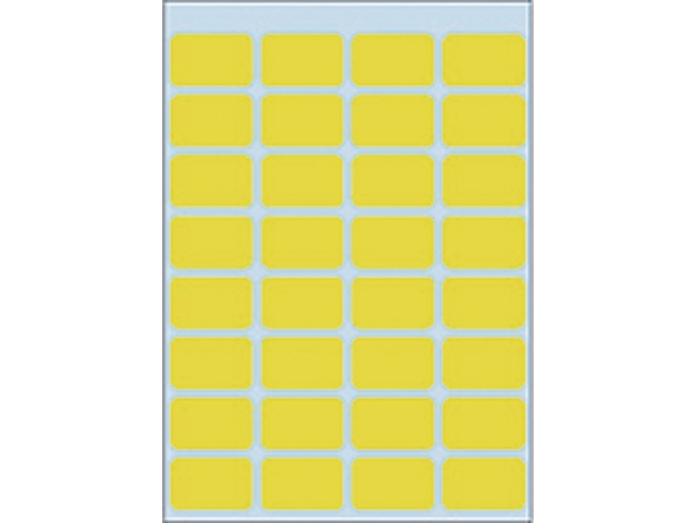 etiket herma 3641 12x19mm 224st geel