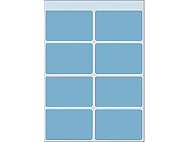 etiket herma 3693 25x40mm 40st blauw