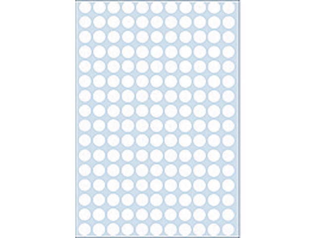 etiket herma 2210 rond 8mm 5632st