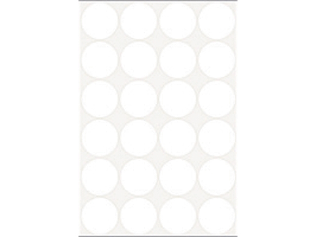 Herma etiket 2260 rond 25mm 768st