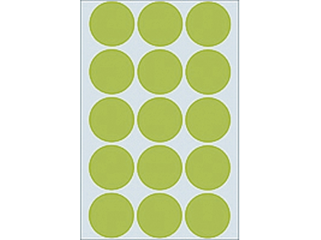 Etiket 2275 rond 32mm 480st   groen