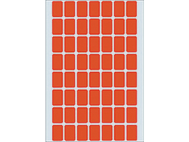 etiket herma 2342 12x18mm 1792st rood