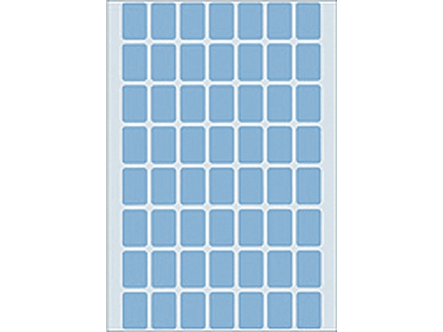 etiket herma 2343 12x18mm 1792st blauw