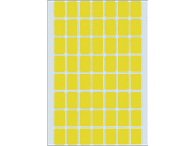 etiket herma 2341 12x18mm 1792st geel