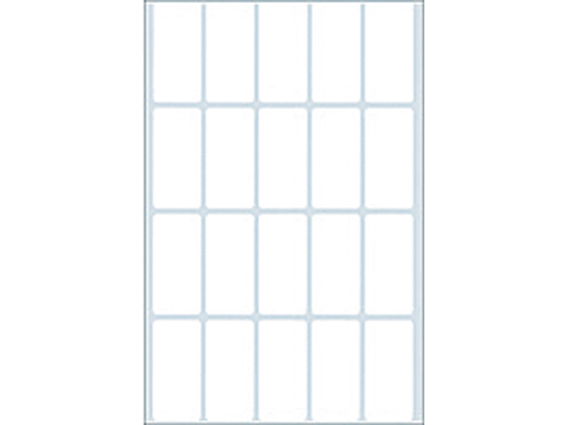 etiket herma 2400 19x40mm 640st