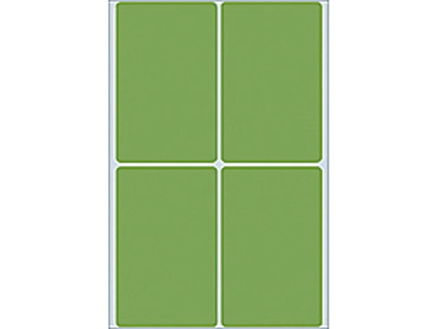 etiket herma 2495 52x82mm 128st groen