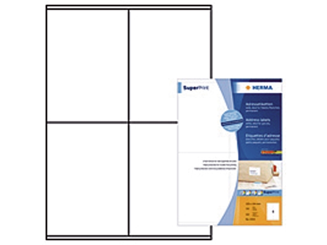 Etiket herma kopieer 4454 105x144mm